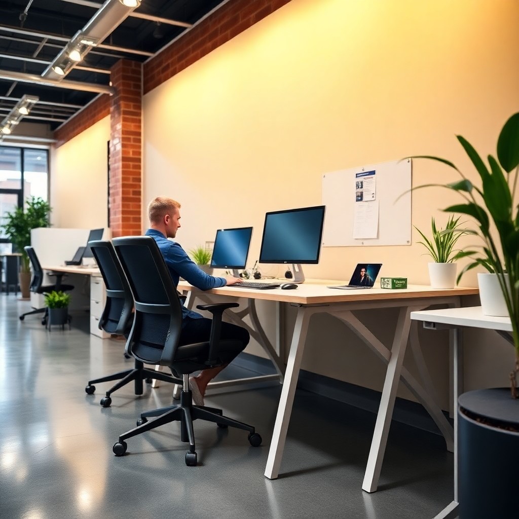 Beneficios del mobiliario ergonómico